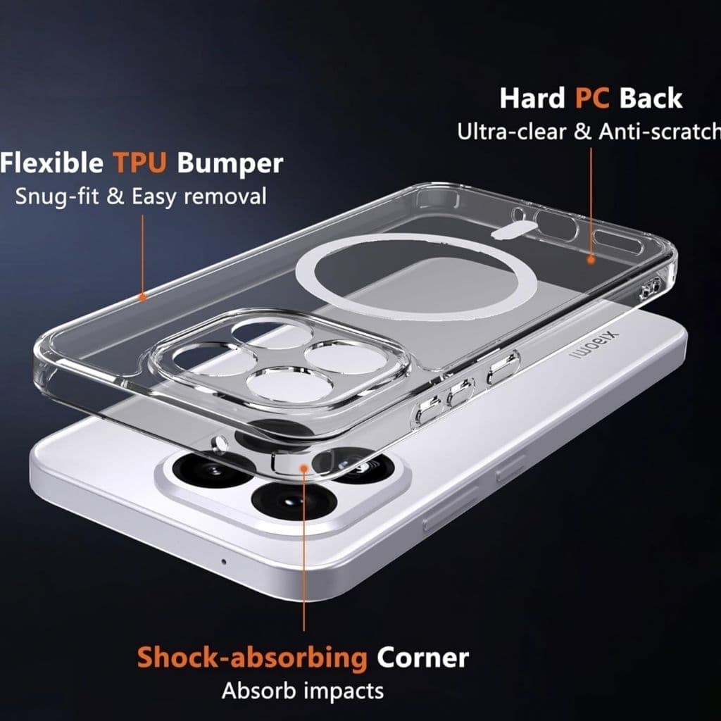 เคส for Xiaomi 17T Pro 15T Pro 17 ultra แม่เหล็ก case รูปที่ 2