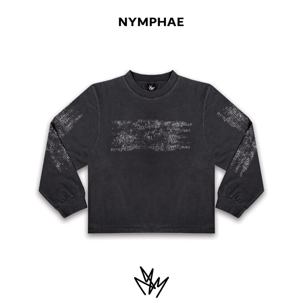 NYMPHAE: Long Sleeve T-shirt เสื้อยืดแขนยาว รูปที่ 3