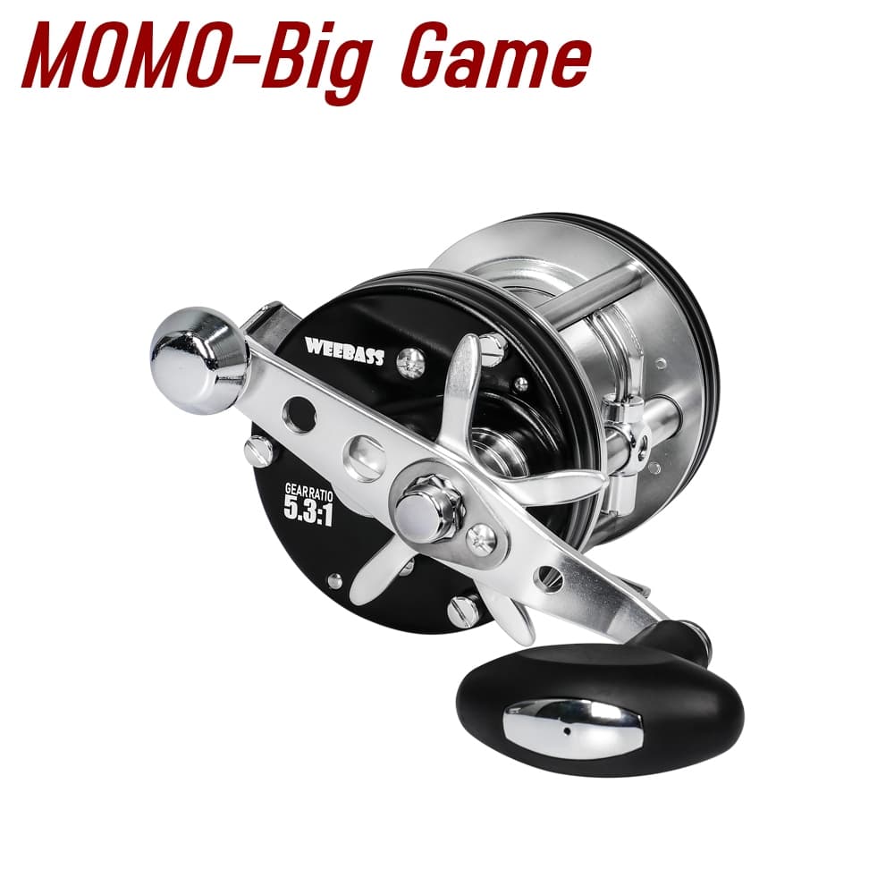 WEEBASS รอก - รุ่น MOMO-BIG GAME รอกตกปลา รอกเบททรงกลม รอกหน้าดิน รอกตกทะเล รูปที่ 8