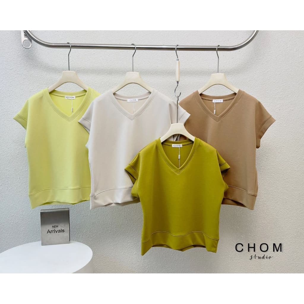 CH009 คอวีทรงแขนล้ำ รูปที่ 3