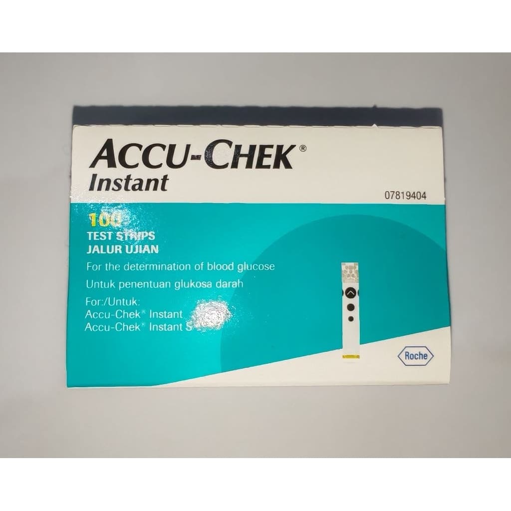 #ศูนย์ไทย# ACCU-CHEK Instant แถบตรวจน้ำตาลในเลือด หมดอายุไม่น้อยกว่า 17-08-2027​8 รูปที่ 7