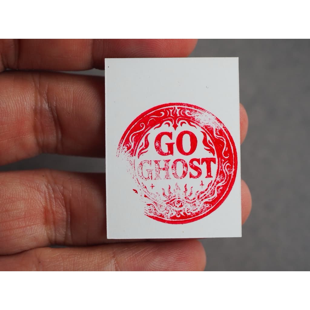 รูปยันต์ม้าเสพนาง ขนาด1.5นิ้ว GOGHOST พิธีเสกจันทร์เพ็ญ 泰国佛牌 รูปที่ 4