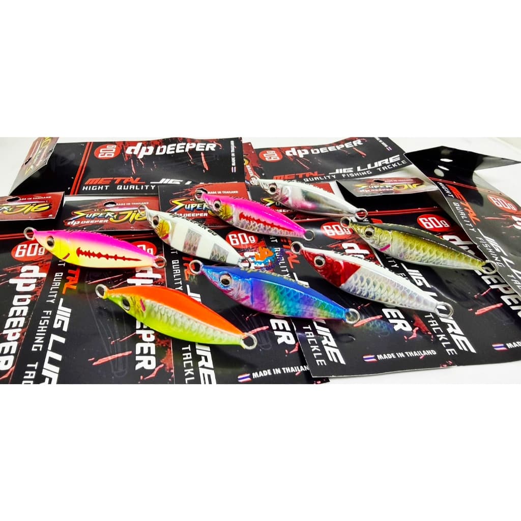 New!! เหยื่อจิ๊ก Superjig รุ่น Deeper Gen 2 ไมโครจิ๊ก Jigging รูปที่ 2