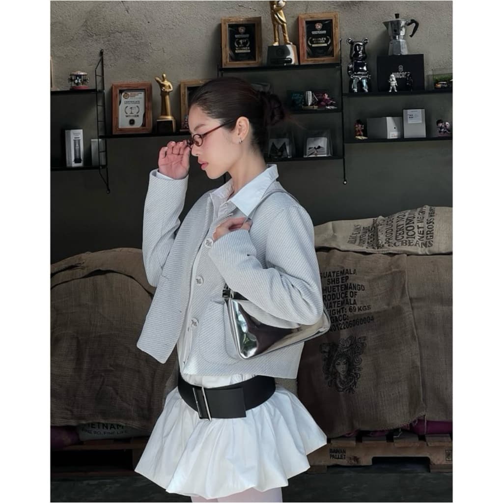 New in pack RM Buttons Jacket Size S M รูปที่ 4