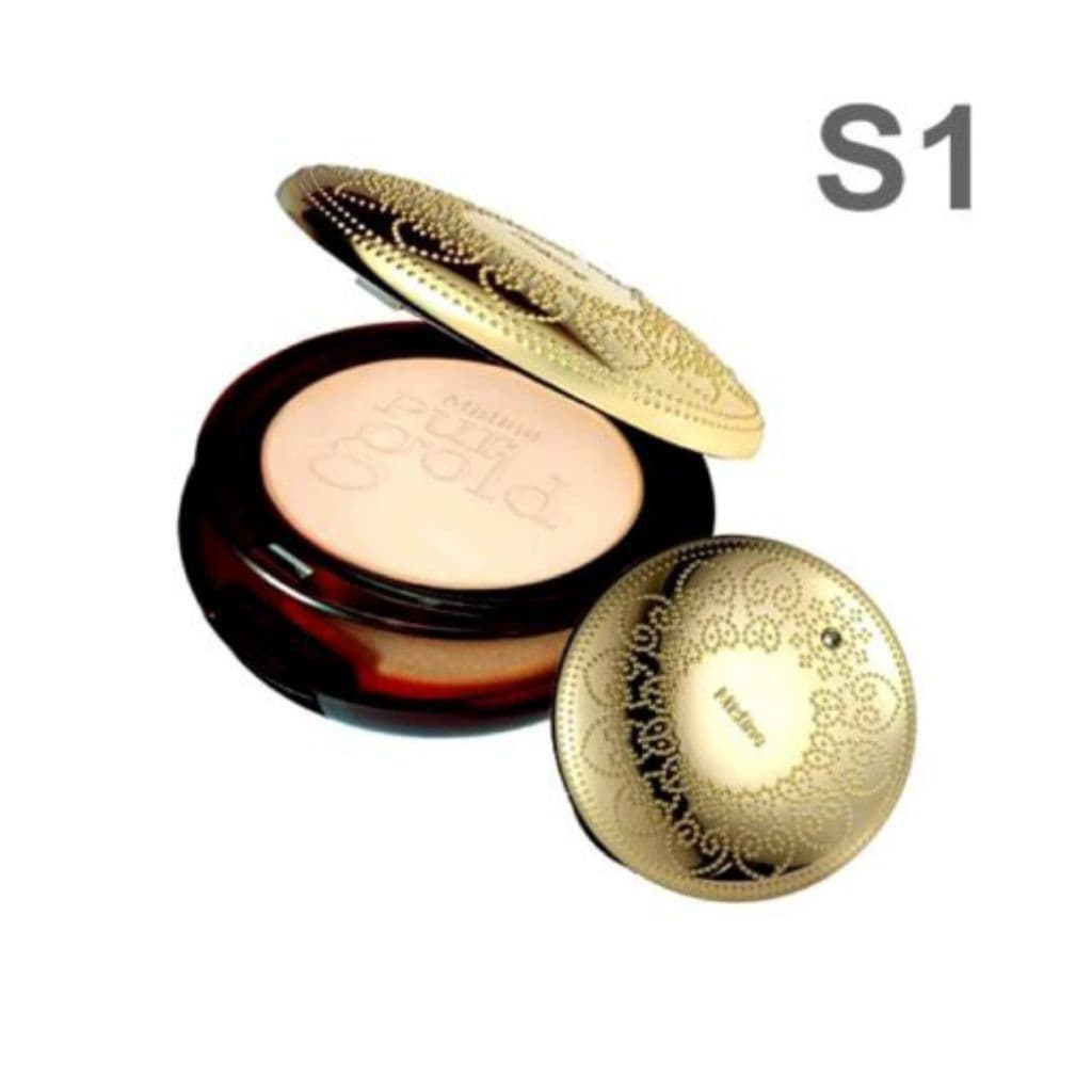 แป้งทองคำ มิสทีนแท้ นัมเบอร์วัน เพอร์โกลด์ Mistine Number One Pur Gold Super Powder SPF 25 PA รูปที่ 4