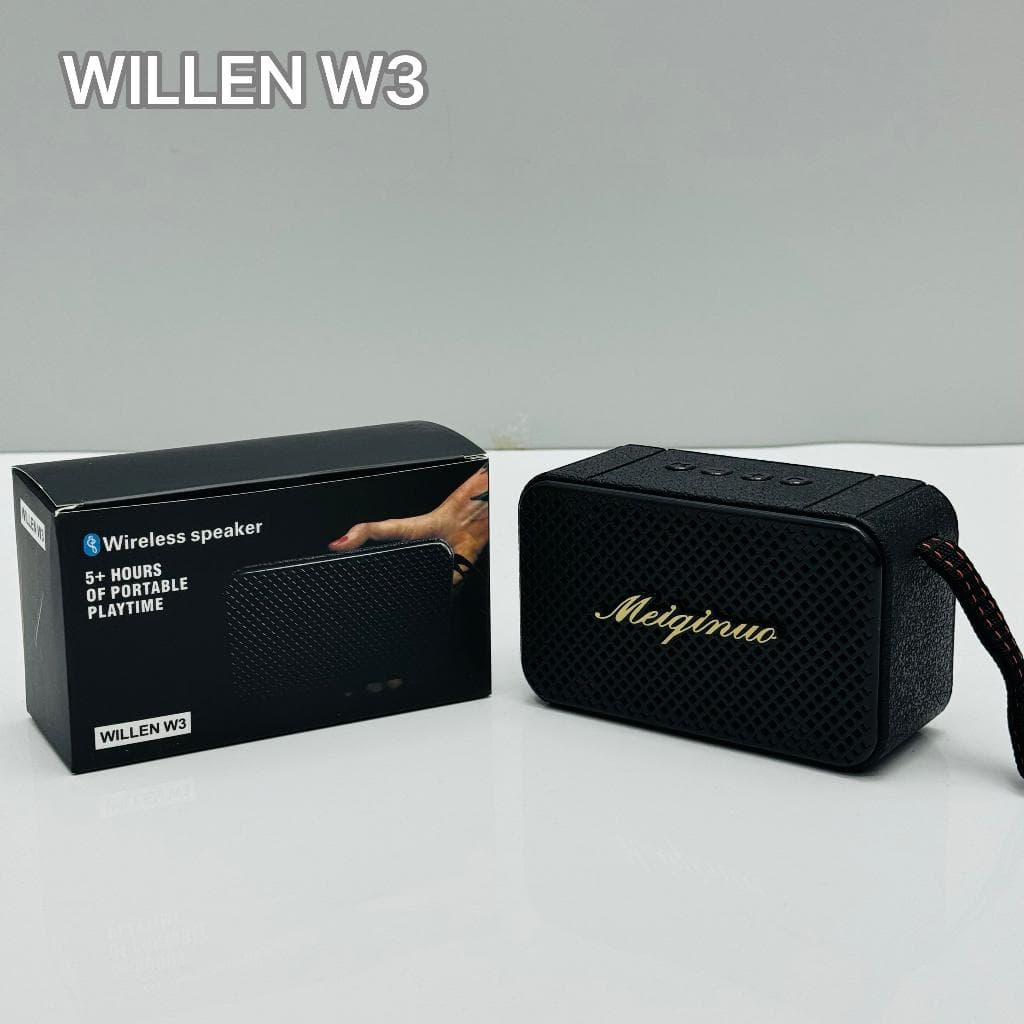 ลำโพงบลูทูธ W3 10W พกพาได้ รองรับ Bluetooth/USB/TF เชื่อมต่อคู่ได้ เสียงดัง ลำโพงพกพา รูปที่ 2