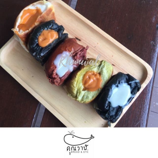 ขนมปังแพกลม ไซส์ L 45 กรัม/ ขนมปังแพกลม 12 ชิ้น ขนมปังคุณวาฬ สำหรับทำขนมปังไส้ทะลัก Set 4 แพ็ค รูปที่ 4