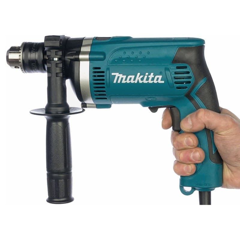 สว่านกระแทก Makita 1800W 13 มม. สว่านกระแทกสำหรับงานหนัก เครื่องมือไฟฟ้าสำหรับใช้ในครัวเรือน 220V รูปที่ 4
