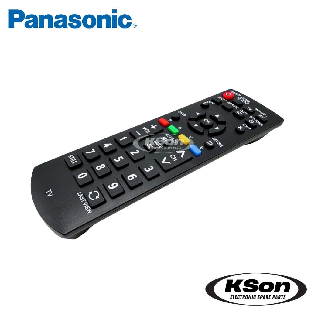 รีโมททีวี พานาโซนิค อะไหล่ทีวี Panasonic TV Remote Control รุ่น N2QAYB001116 รูปที่ 3