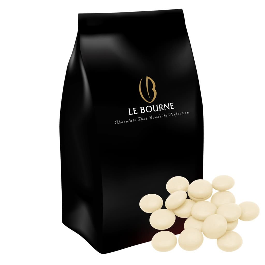 เลอ บอร์น ไวท์ คอมพาวด์ ช็อคโกแลต นักเก็ต WHITE COMPOUND CHOCOLATE NUGGET 1 KG./PACK รูปที่ 3