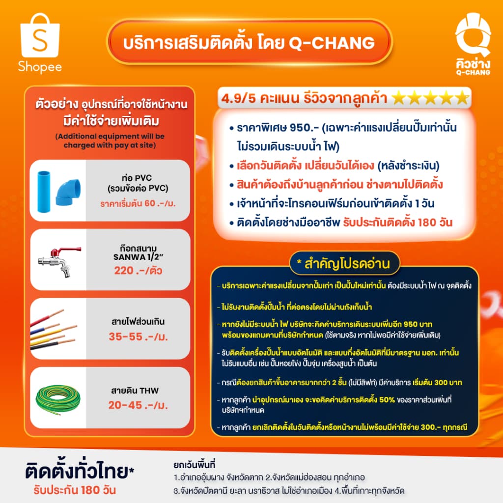 MITSUBISHI ปั๊มน้ำอัตโนมัติ WP-R , WP-R2 80-400 วัตต์ WP-105R WP-155R WP-205R WP-255R WP-355R WP-405R WP-505R รูปที่ 9