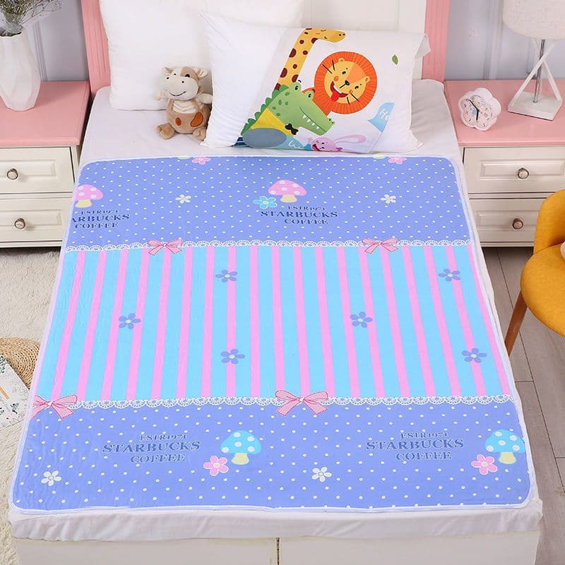 ผ้ารองฉี่3ชั้นขนาด 100x150cm/120x150cm สำหรับผู้ใหญ่ ผู้สูงอายุ ผู้ป่วยติดเตียง ผู้หญิงปรำจำเดื เด็ก รูปที่ 9