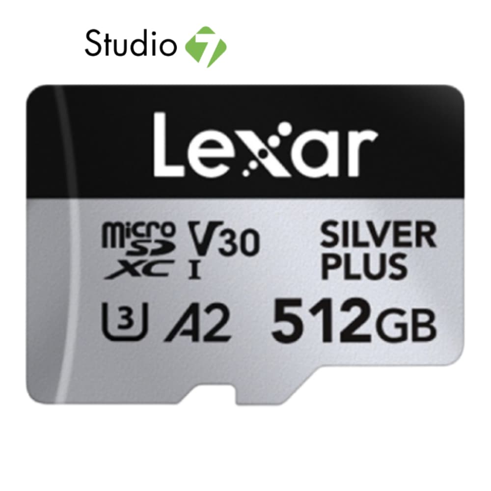 เมมโมรี่การ์ด Lexar MicroSDXC Professional Silver Plus Global by Studio7 รูปที่ 4
