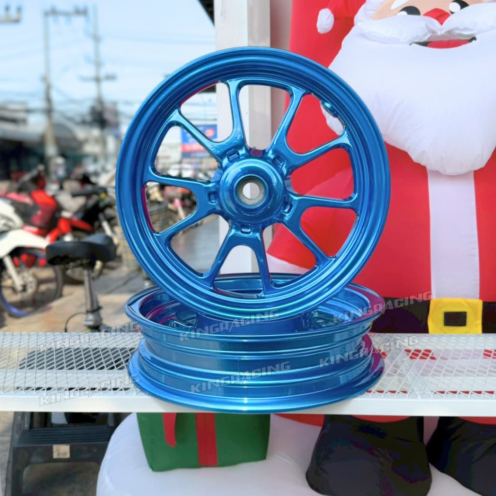 ล้อเดิม GIORNO ทำสี พาวเดอร์โค้ด ราคา1คู่ ล้อเดิมแท้ศูนย์HONDA ขอบ12/12 สีสวยชัด ล้อเดิมจีออโน่ รูปที่ 8