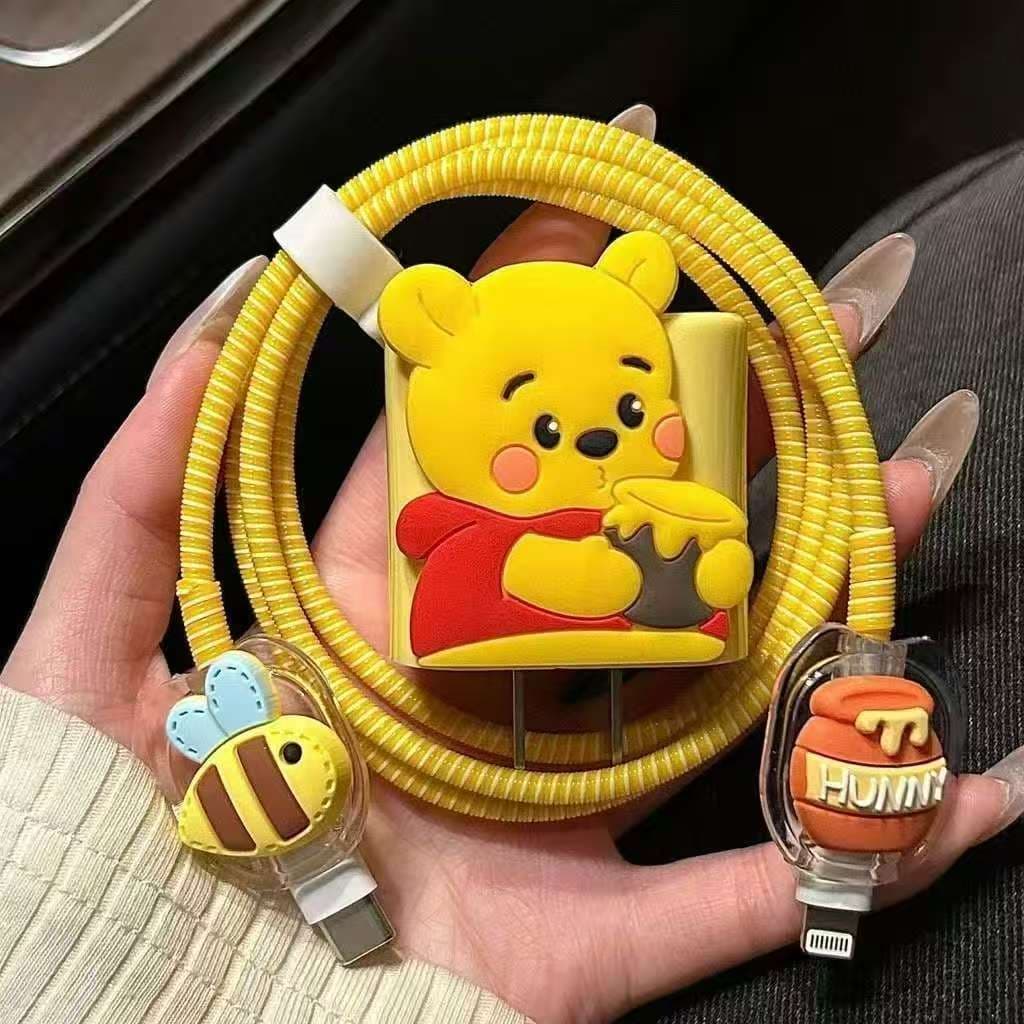 เคสหัวชารจ์ ที่กันสายหัก ตัวถนอมสายชารจ์ ขนาด18w 20w ชุด5ชิ้น สินค้า จากไทยค่ะ รูปที่ 9