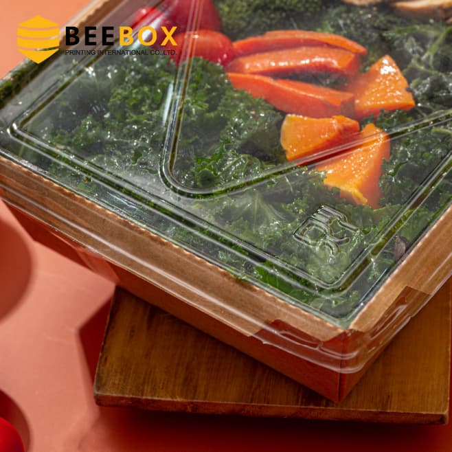 น้องฝาใส กล่องใส่อาหาร พร้อมฝาปิด Foodgrade มีใบรับรองบรรจุภัณฑ์ รูปที่ 4