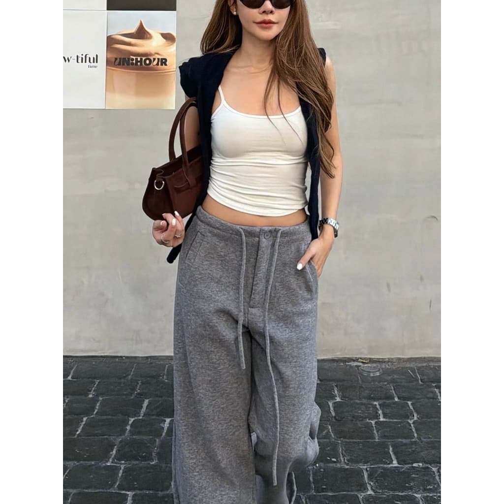 JARIN | AMY TROUSERS **อ่านไซส์ก่อนสั่งซื้อเนื่องจากความยาวของแต่ละสีไม่เท่ากัน รูปที่ 6