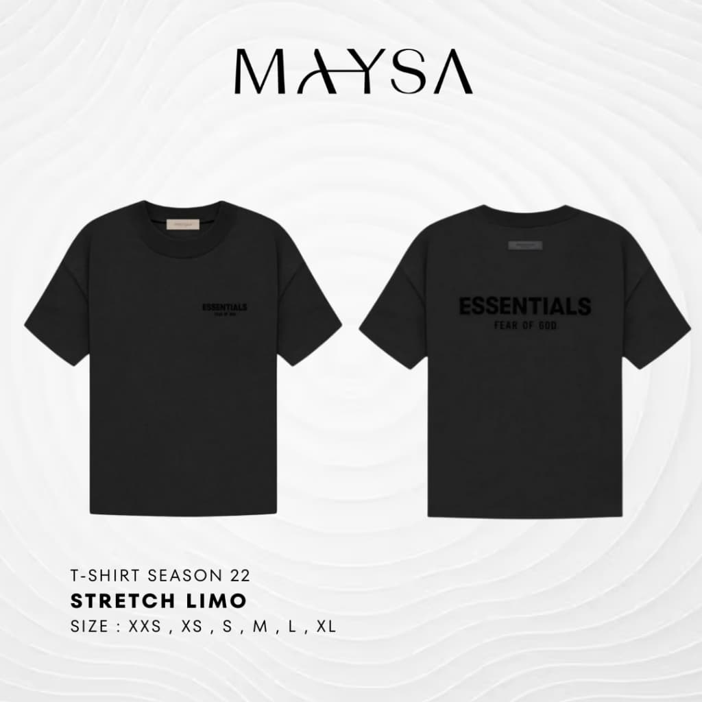 Essentials SS22 T-shirt ผ้านิ่ม ใส่สบาย สินค้าแท้100% สินค้า รูปที่ 4
