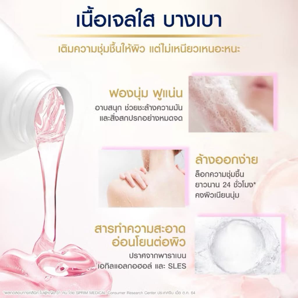 Dove Deeply Nourishing Body Wash 550ml โดฟ ครีมอาบน้ำสูตรล้างออกง่าย. รูปที่ 6