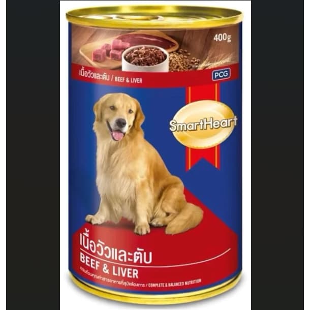 SmartHeart สมาร์ทฮาร์ท อาหารกระป๋องสุนัข 400g รูปที่ 3