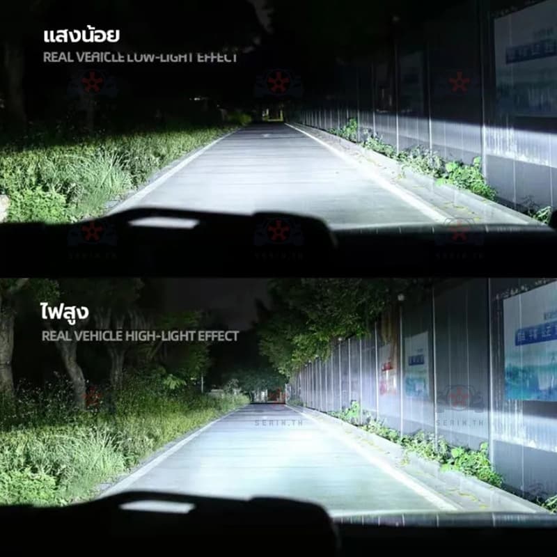 ไฟหน้า Y24 Y22 โฉมปี2026 ปรับเอียงคัตออฟได้ สเปคดีกว่า Y20Hขั้วH4 คัตออฟพวงมาลัยขวา RHD รูปที่ 4