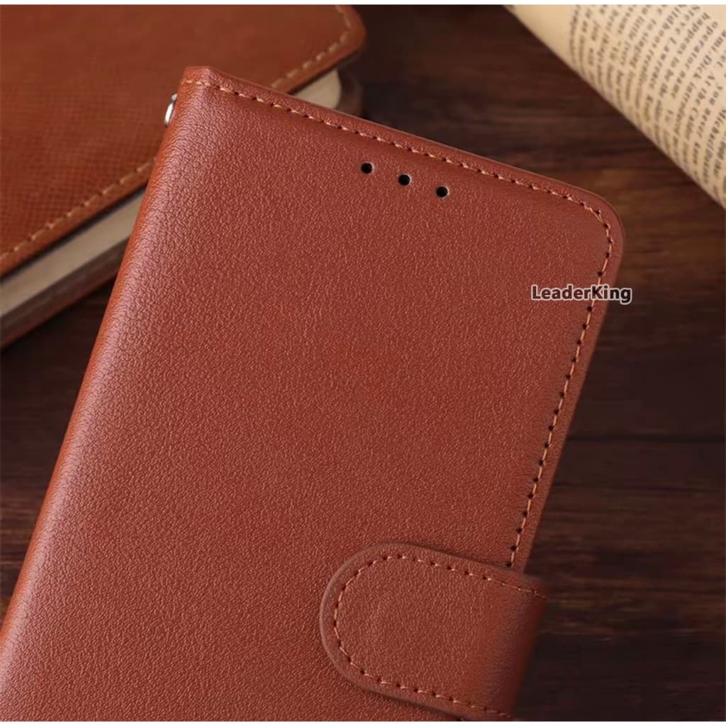 เคสฝาพับ ล็อค แถมสาย สำหรับ Redmi Note13 Note13Pro / Poco M6Pro Note14Pro / Poco X7 Note15Pro / M8Pro เคสมีแม่เหล็ก Boss รูปที่ 5