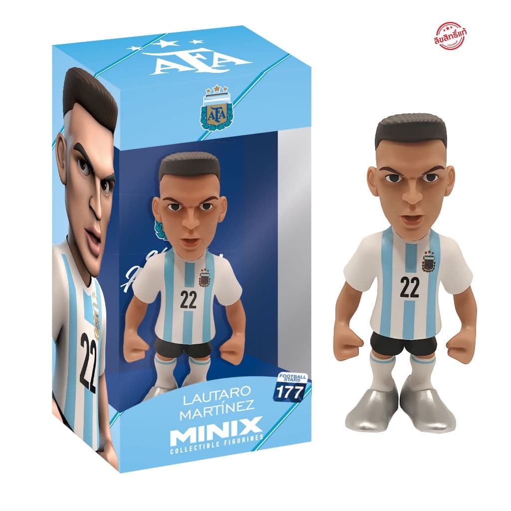 MINIX Football Argentina Team Figures ฟิกเกอร์นักฟุตบอลทีมชาติอาร์เจนตินา รหัส ARGEN รูปที่ 4