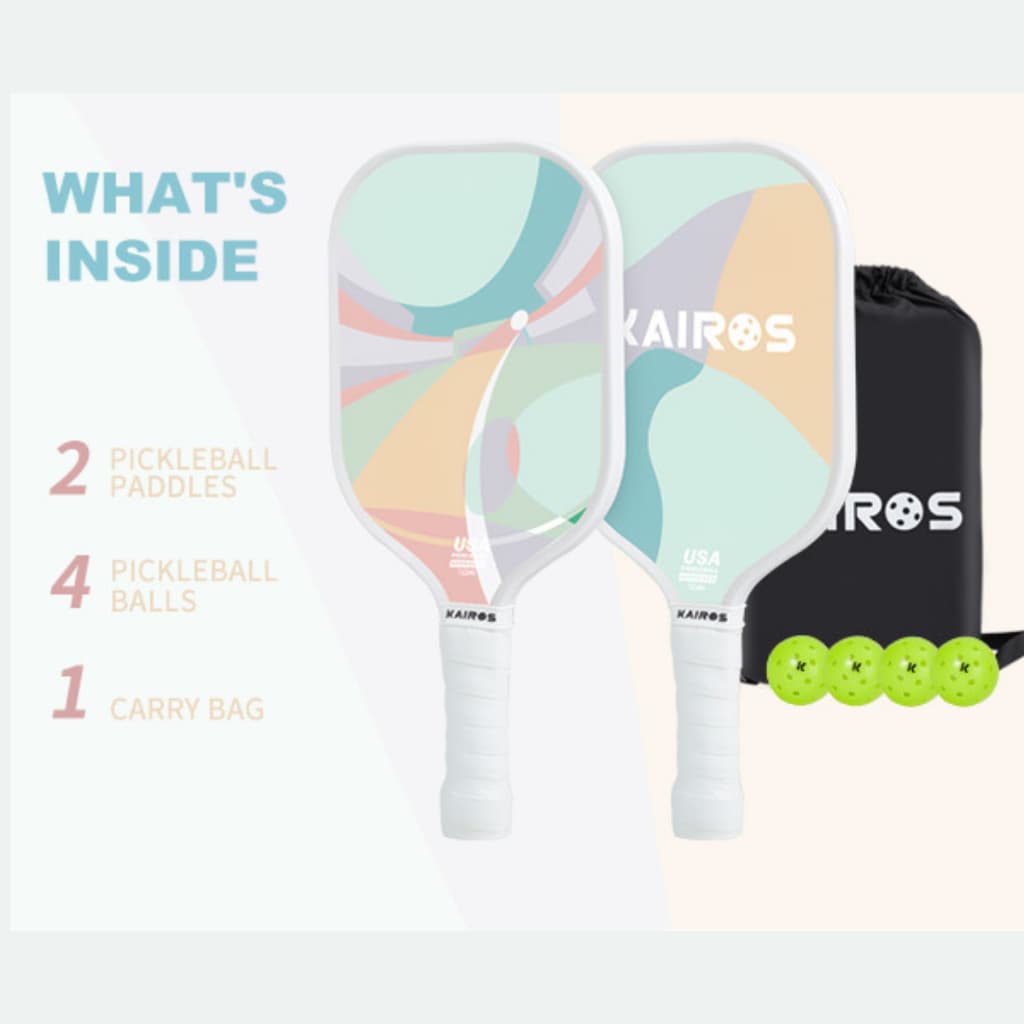 Pickleball Paddle ไม้พิคเคิลบอลคุณภาพดีจากแบรนด์ KAIROS - KS-F04 รูปที่ 4