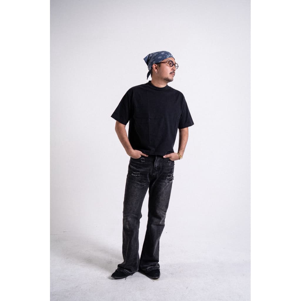 STND00 Boxy T-Shirt “Basic” เสื้อยืดครอปวินเทจ รูปที่ 7