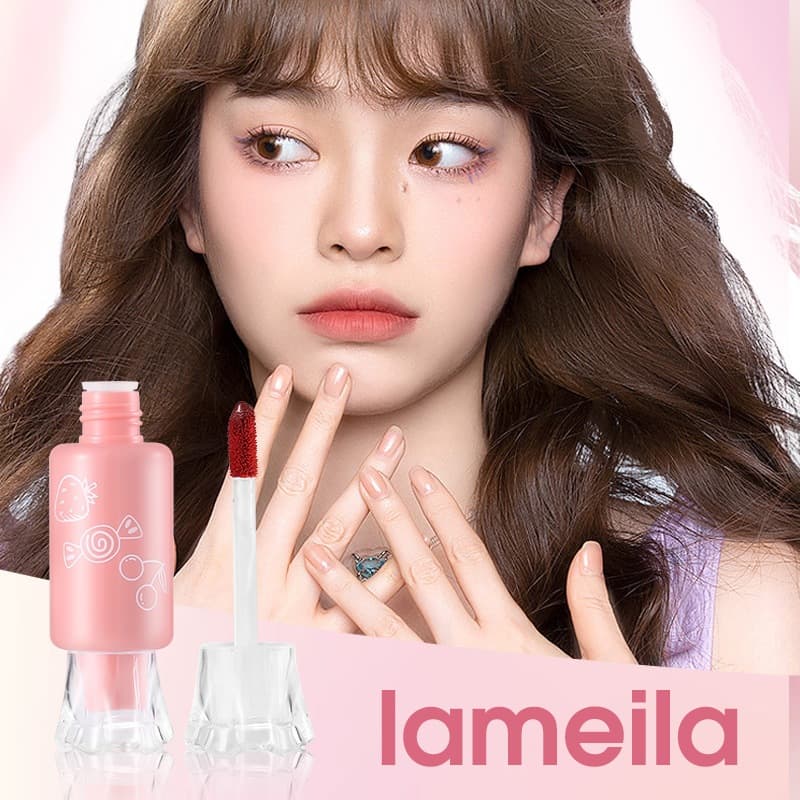 YOTAI LAMEILA ลิปสติก ลิปสติกเนื้อแม มีให้เลือก 6 สี เคลือบริมฝีปาก สีชัด กันน้ำ กันเหงื่อ ติดทนยาวนาน 1078# รูปที่ 2