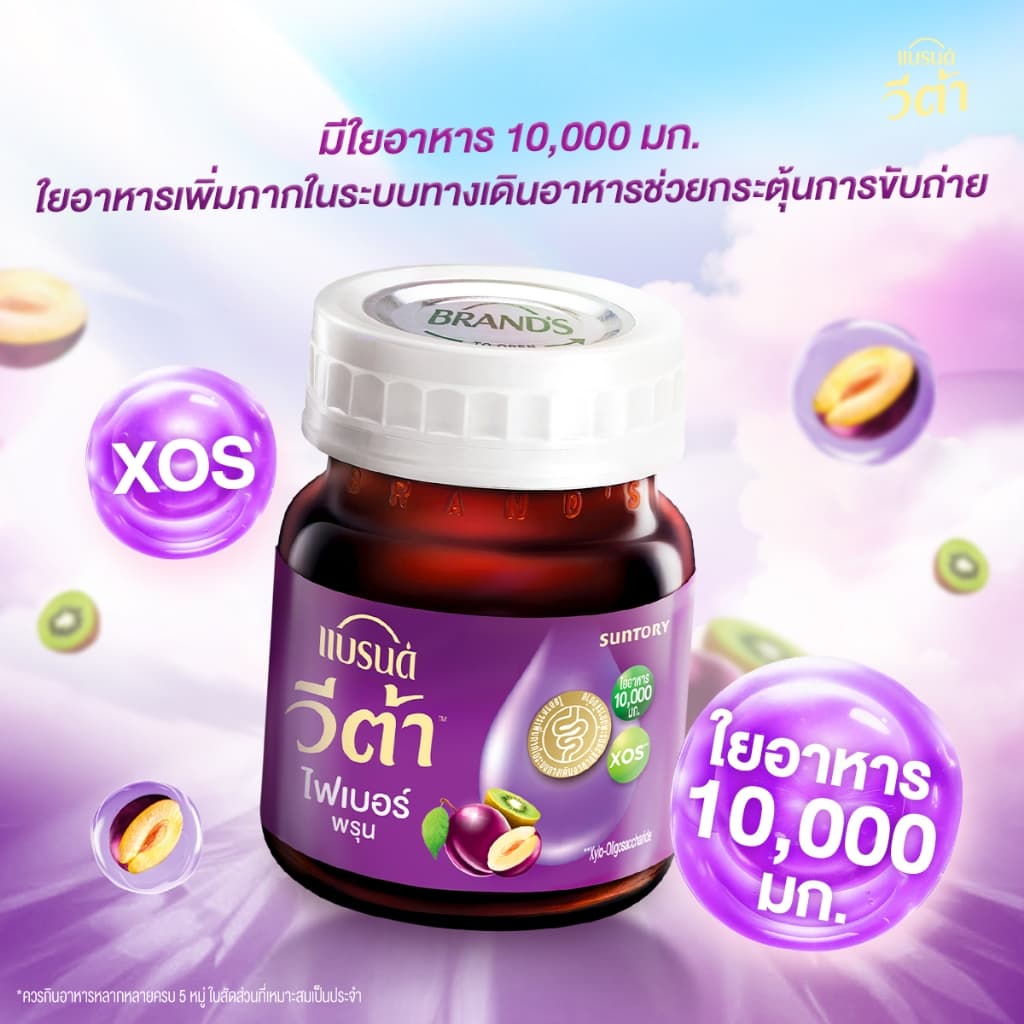 แบรนด์ วีต้า ไฟเบอร์ พรุน 42 มล. x 12 ขวด x 3 แพค รูปที่ 5