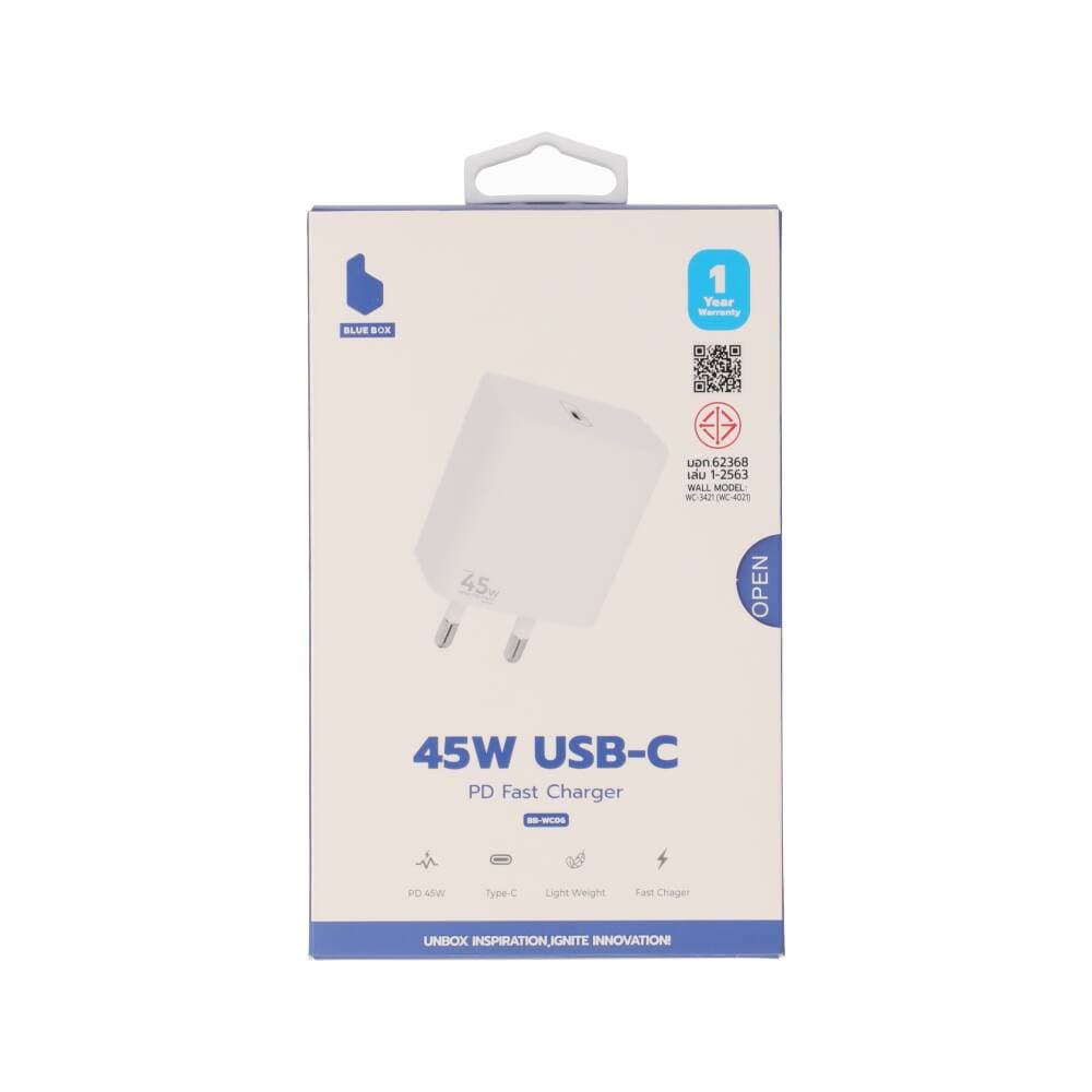 อะแดปเตอร์ Blue Box Wall USB Charger 1 USB-C White by Studio7 รูปที่ 7