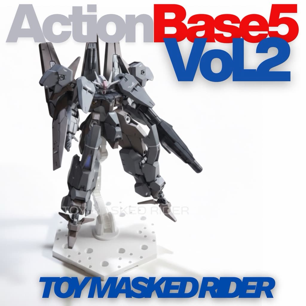 ฐานตั้ง ACTION BASE 5 V2 สำหรับ MGSD MG 1/100 RG HG EG 1/144 มีสี ดำ ขาว ใส เทา งานจีนเหมือนมาก รูปที่ 3