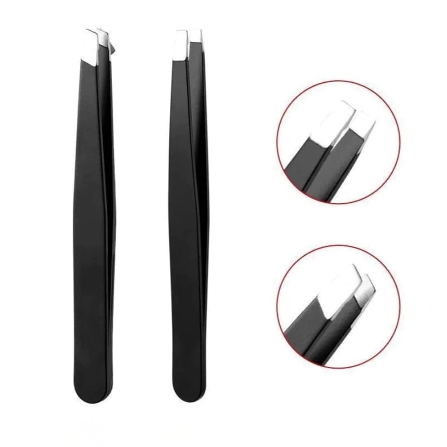 แหนบ แหนบถอนขน แหนบสเตนเลส สําหรับคิ้ว อุปกรณ์สําหรับแต่งหนวด รูปที่ 3