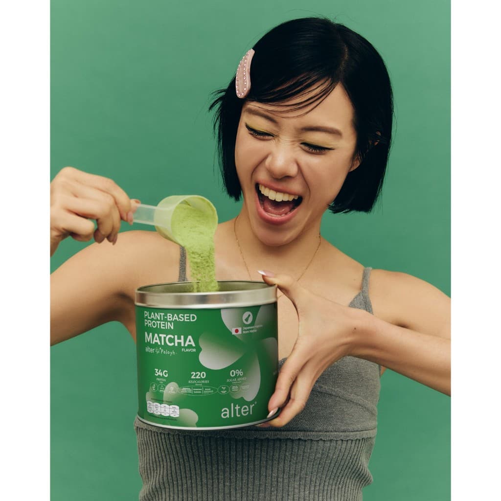 Alter matcha x PaloyH plant-based protein โปรตีนพืช รส มัทฉะ โปรตีนพืช โปรตีน 1 กระปุก รูปที่ 5