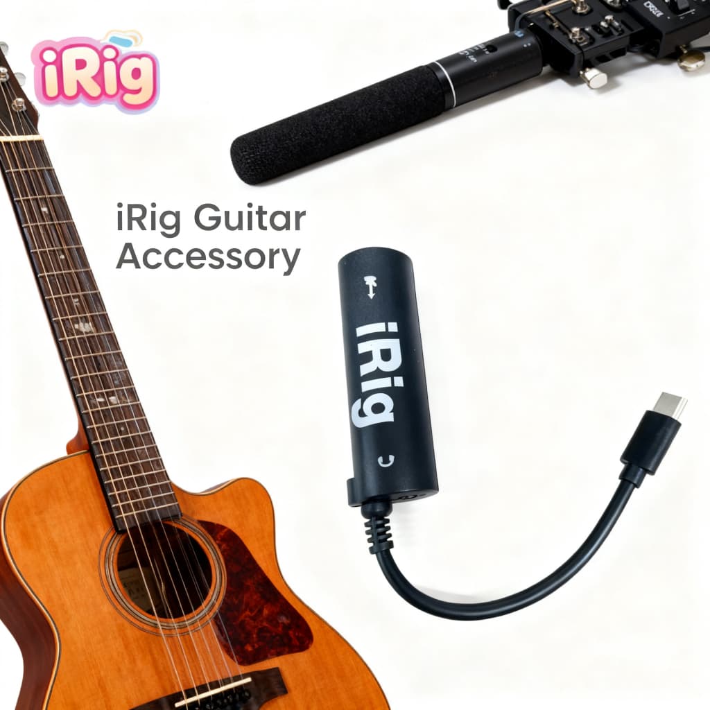 iRig AmpliTube Effect Guitar อุปกรณ์เพิ่มเอฟเฟคเสียงต่อกีต้าร์ กับ iPhone Type-c black รูปที่ 4