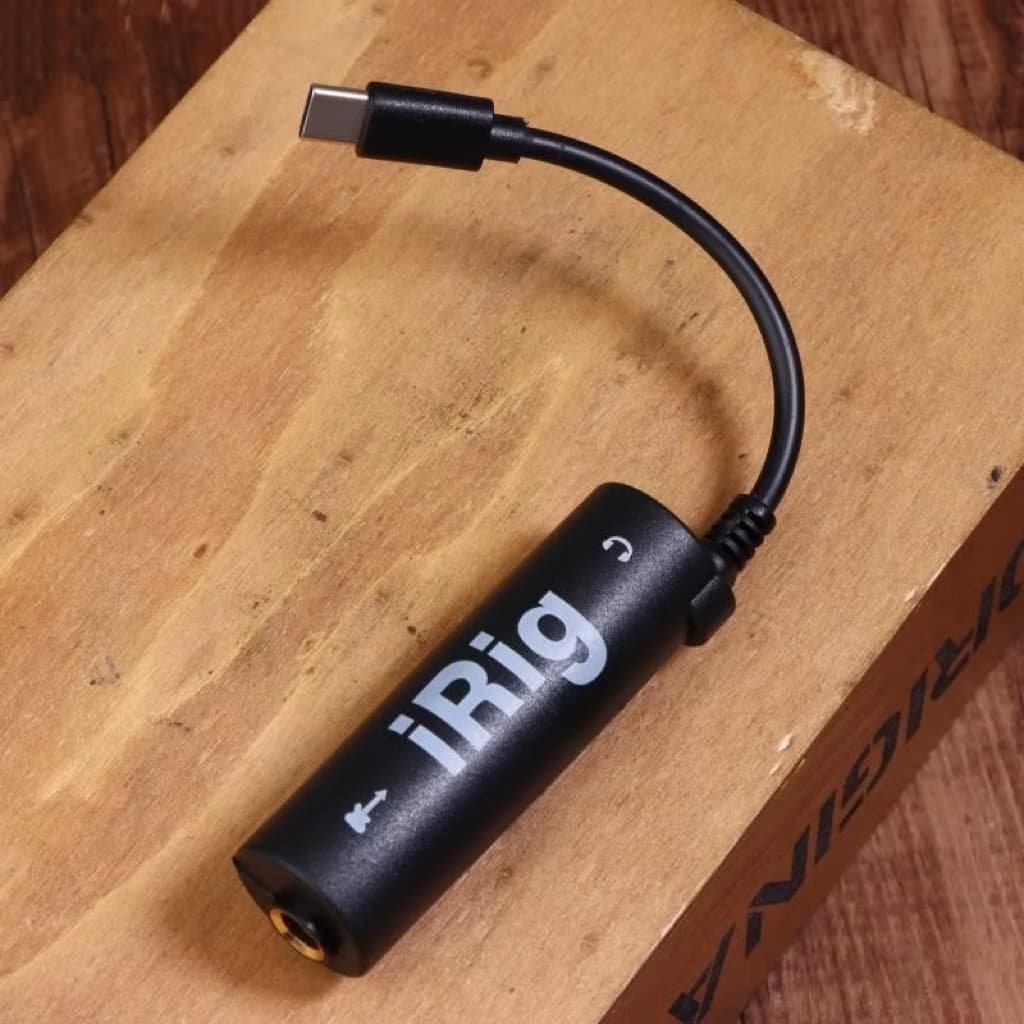 iRig AmpliTube Effect Guitar อุปกรณ์เพิ่มเอฟเฟคเสียงต่อกีต้าร์ กับ iPhone Type-c black รูปที่ 6
