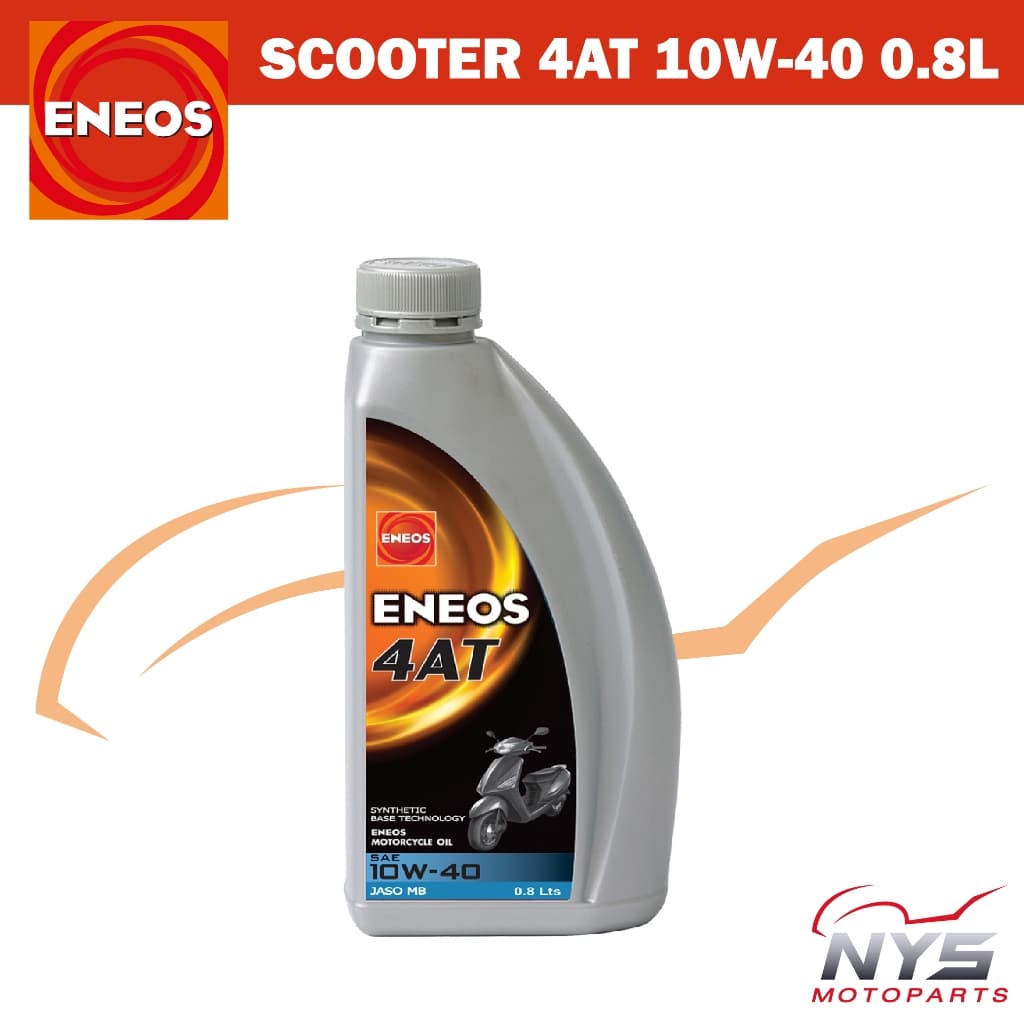 ENEOS 4AT MB 10W-40 ขนาด0.8L น้ำมันเครื่อง/น้ำมันเฟืองท้าย ENEOS SCOOTER GEAR OIL 0.12Lสำหรับจักรยานยนต์4จังหวะออโตเมติก รูปที่ 3