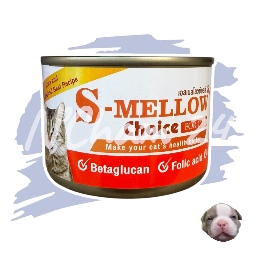 S-Mellow Choice Cat เอสเมลโลวช้อยส์ อาหารสำหรับแมวพักฟื้นแมวป่วย รูปที่ 1