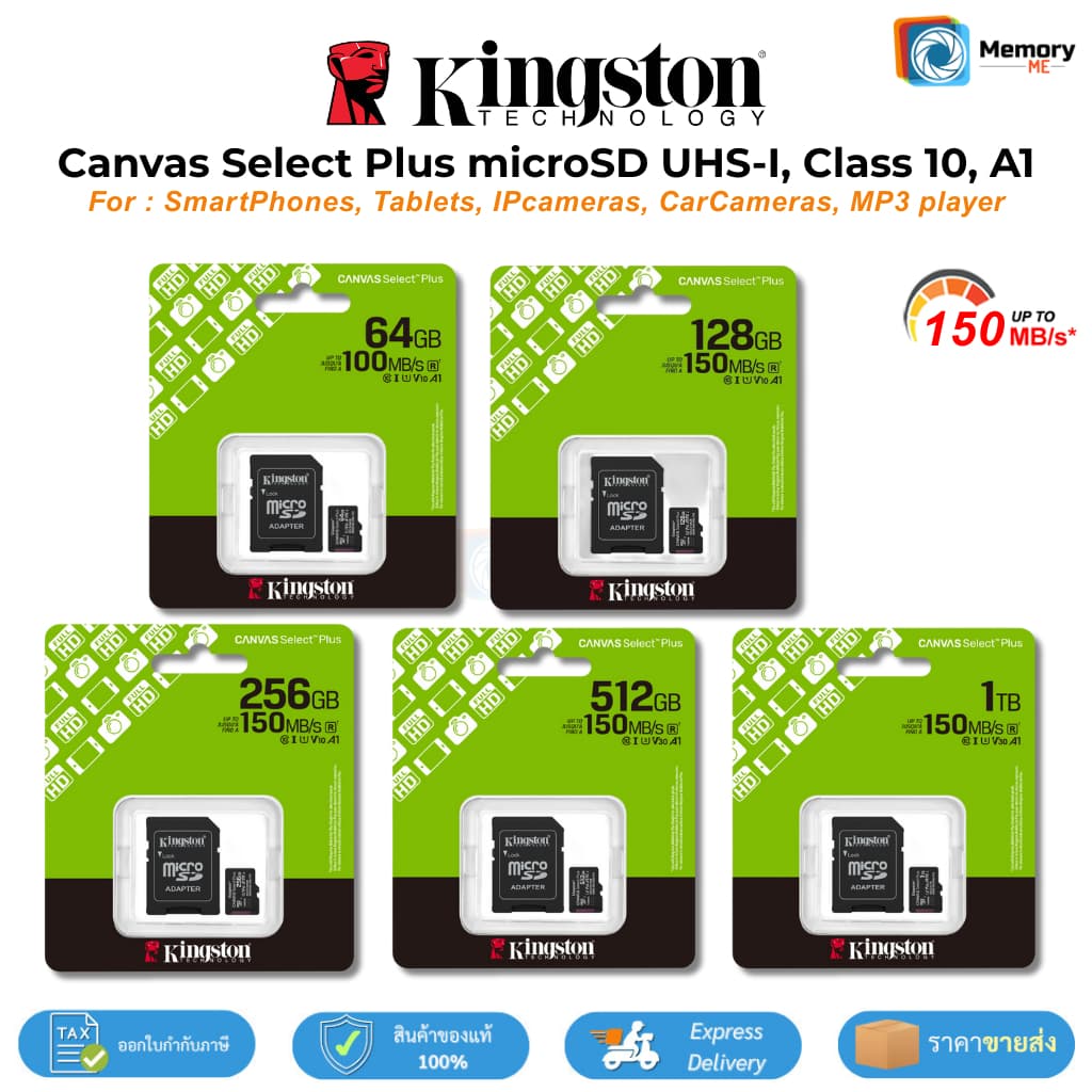APACER Micro SDcard 32/64/128GB C10 UHS-I memory card กล้องหน้ารถ โทรศัพท์ SDcard แท้ รูปที่ 5