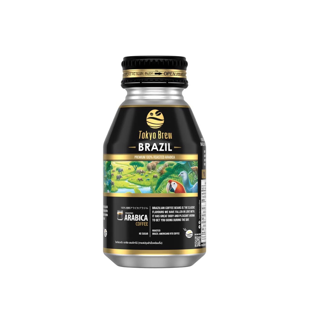 กาแฟดพ โตเกียวบริว บราซิล อเมริกาโน่ 12 ขวด / Tokyo Brew CoffeeBrazil Americanoคอฟฟี่ รูปที่ 2