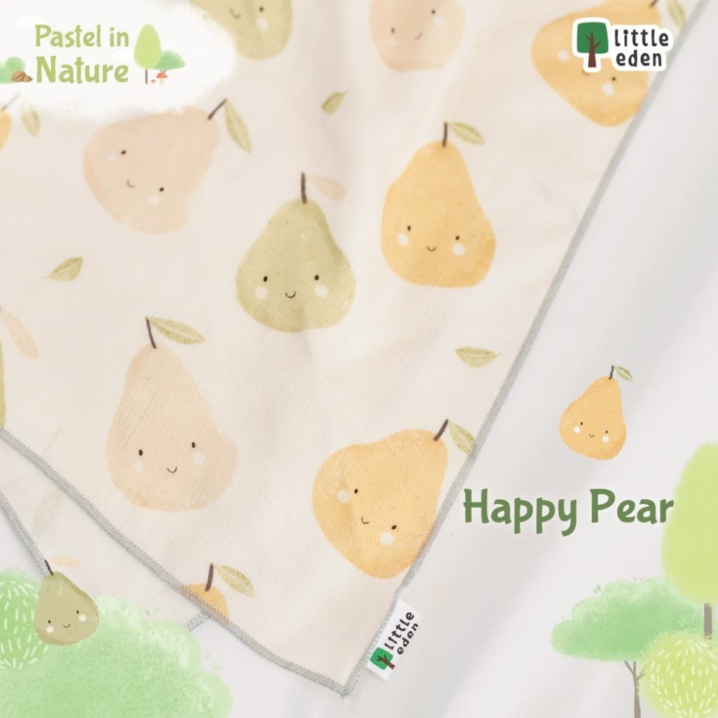 ใหม่! Little Eden - ผ้าอ้อมห่อตัวใยไผ่ 100% 40X40 นิ้ว รูปที่ 4