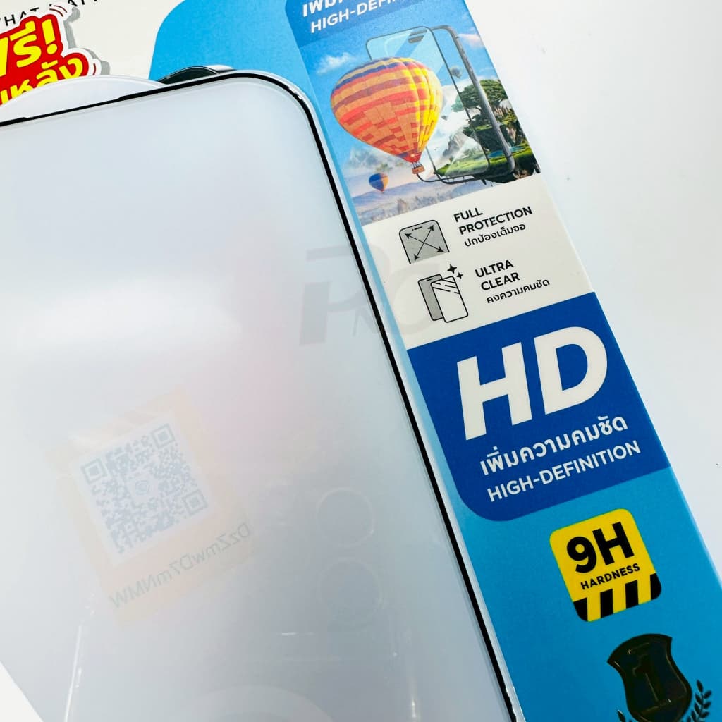 ฟิล์มกระจกเต็มจอใส focus สำหรับiPhone 15/15Plus/15Pro/15Pro max รูปที่ 5
