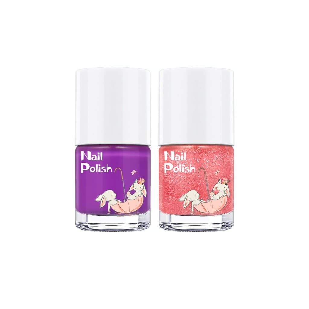 สีทาเล็บเด็กแบบลอกออกได้ สูตรน้ำ ไม่มีกลิ่นฉุน แห้งไว ไม่ต้องอบ น้ำยาทาเล็บเด็ก ชุดเพ้นท์เล็บเด็ก รูปที่ 4
