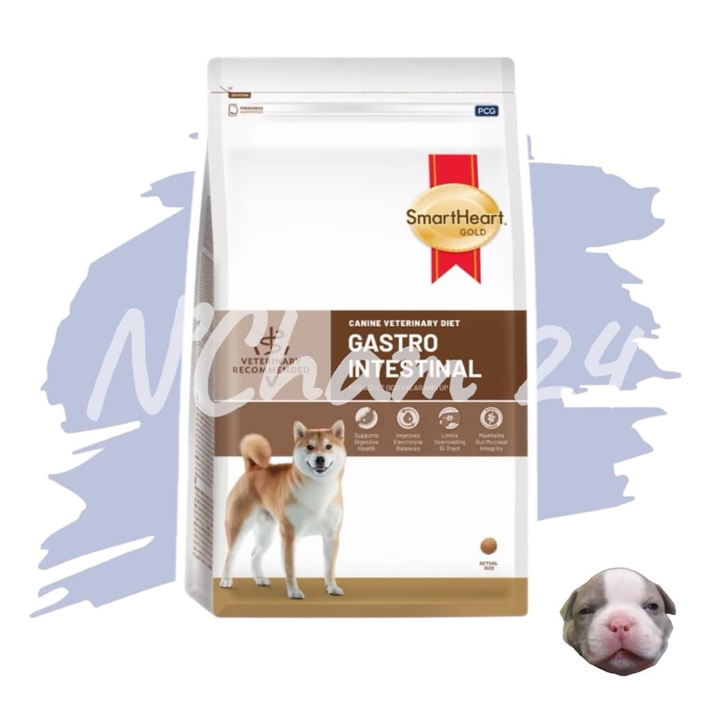 Smartheart gold gastrointestinal ขนาด1.5 และ 3 kg อาหารสำหรับสุนัขท้องเสีย ปรับสมดุลลำไส้ รูปที่ 1