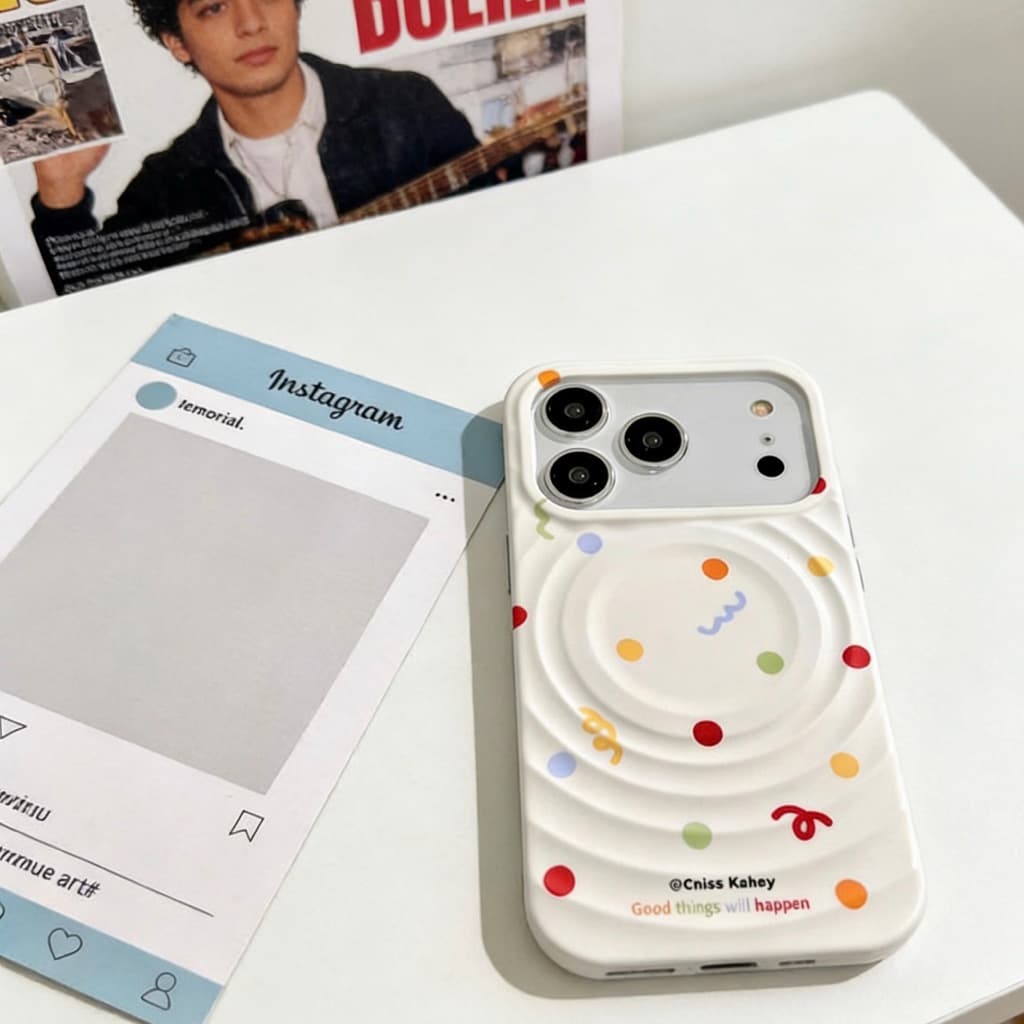 Mobest เคสลายโบว์ แม่เหล็กชาร์จ สำหรับรุ่น ไอโฟน 17promax 17pro 17 15promax 14promax 13promax รูปที่ 3