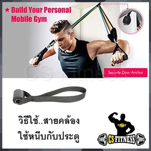 150Lbs ยางยืดออกกำลังกาย 11 ชิ้น แรงต้าน ชุดออกกําลังกายต้านทานวงโยคะออกกําลังกายบ้านวงยืดหยุ่นอุ รูปที่ 3
