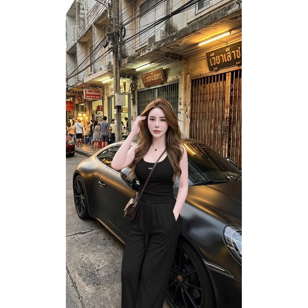 ShePREM ชุดSet 2 ชิ้น งานปักShePrem มาแรง ใส่แล้วลุคดูดี ต้องยกให้ชุดนี้เลยค่า ผ้าใส่สบาย ขากระบอกตัดขาไม่เสียทรง รูปที่ 4