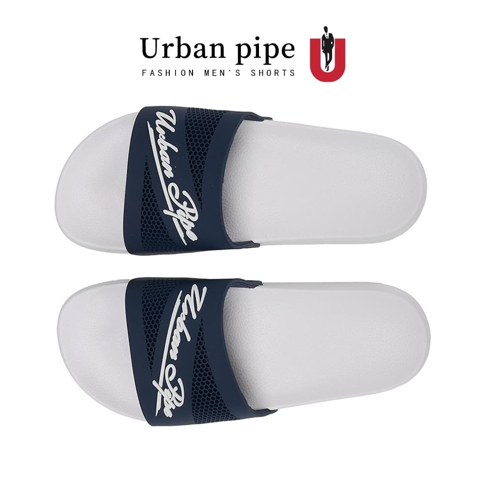 URBAN PIPE EVA Panda Colorway สำหรับผู้ชาย คลาสสิก กันลื่น สไลด์ unisex รองเท้าแตะพื้นหนา ใส่ในร่ม 2507 รูปที่ 9