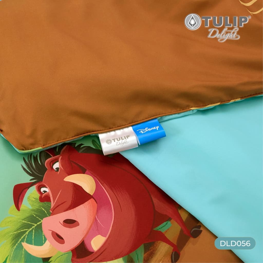 TULIP Delight ชุดผ้าปูที่นอน เดอะ ไลออน คิง ลิขสิทธ์แท้ดิสนีย์ Disney The Lion King DLD056 ผ้าห่ม ผ้านวม ผ้าปูที่นอน รูปที่ 4